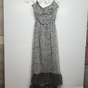 Royal Love leopard print sleeveless dress
